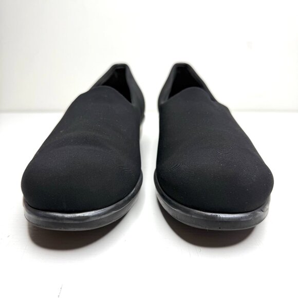 SAS Bliss Slip On Wedge Comfort Flex Fabric Non Slip Womens 9.5 M Black - Picture 2 of 9